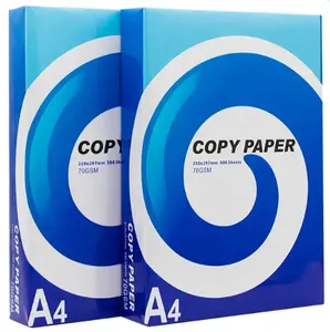 Manufacturers 70gsm 75gsm 80gsm Hard A4 Size Copy Bond Print A 1 Ream Paper Draft White Printer Office Copy Paper