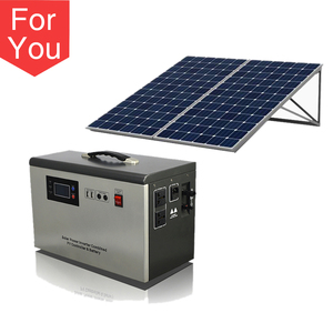 Tipo de batería de litio de 500w de iluminación solar panel kit - Product Image 1