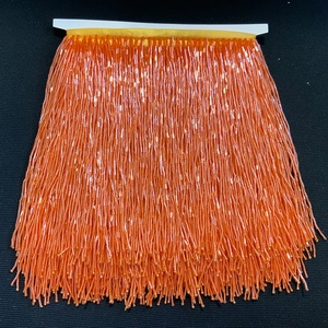 Hot hồng tua 14cm thủy tinh đính cườm rìa pha lê hạt rìa cho Haute Couture tua phụ kiện - Product Image 5