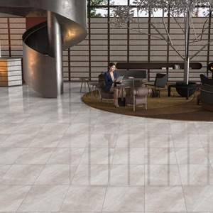 Mecedonia 2x2feet Glossy Porcelain Tiles Contemporary Stone Effect Polished Interior Flooring 8mm - Product Image 3