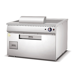 <span class=keywords><strong>Teppanyaki</strong></span> de gas de estilo japonés, equipo de cocina con ventilador, máquinas de plancha comercial - Product Image 5