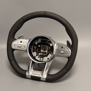 Volant de voiture en cuir style libellule pour <span class=keywords><strong>Mercedes</strong></span> Classe A/B/C/E, CLA/GLC/CLK/CLS/C200/Classe S/Classe G – Rétrofit - Product Image 4