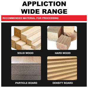 מקדח כרסום ישר כפול חלילים SONGQI Freud 3/4 אינץ' עם ידית 1/4 אינץ' לקצוות חלקים במיוחד, ללא שבבים וניקוי מהיר של החומר - Product Image 5