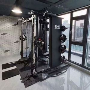 Máquina Smith Multifuncional Comercial de Acero para Gimnasio, Jaula de Potencia Todo en Uno, Duradera, Venta al por Mayor de Fábrica SK SK-EM938E-TitanG2 - Product Image 6