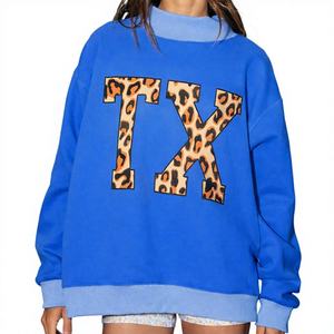 เสื้อสเวตเตอร์ไหมพรมทรงหลวมโอเวอร์ไซส์ แขนยาว สไตล์ลำลอง ชิค นุ่มสบาย เหมาะกับฤดูหนาวและฤดูใบไม้ร่วง แฟชั่นรักษ์โลก - Product Image 1