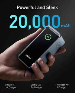 <span class=keywords><strong>Anker</strong></span> A1336 Prime 20000mAh Power Bank 200W GaNPrime PowerCore avec <span class=keywords><strong>chargeur</strong></span> portable 3 ports, batterie externe haute capacité pour <span class=keywords><strong>iPhone</strong></span> - Product Image 4