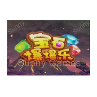 Plateau de jeu Gemstone Gemslot IGS (MOQ 1 pièce) Prix d'usine - Jeux à thème chinois IGS avec boîtier bleu pour machine de divertissement