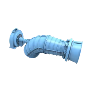 소형 수력 발전소 1MW 전기 튜브형 터빈, 저낙차 고유량 수력 발전기 - Product Image 5
