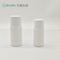 CM5001 Bouteille de déodorant en plastique de couleur personnalisée intérieure remplaçable avec bille roulante pour le corps en plastique