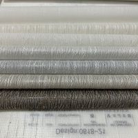 Rideaux en tulle transparent moderne de type 82 en tissu voilé 100% polyester teint motif transparent pour salon hôtel usage domestique