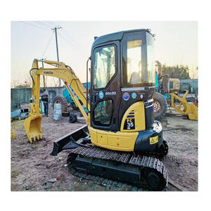 Mini excavatrices d'occasion de haute qualité utilisées Komatsu Pc35 Pc55 Pc35mr pc55mr Exacvator à vendre - Product Image 1