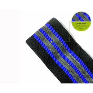 Women's <strong>3</strong>-Loop Workout Resistance Bands Yoga Starter Set for Leg and Glutes <strong>Exercise</strong> Booty Bands For Working Out - Product Image 6