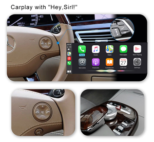 Kit de rétrofit sans fil Apple CarPlay et <span class=keywords><strong>Android</strong></span> <span class=keywords><strong>Auto</strong></span> pour Mercedes W204 W212 NTG4.0 (2007-2011) Classes A, B, C, E, GLK, GLA, ML, SLK - Product Image 5