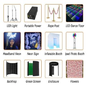 Cabina Fotografica Intelligente con Rotazione a 360°, Consegna Rapida, per Feste, Spettacoli, Matrimoni - Compatibile con Smartphone, Fotocamere e Reflex - Product Image 3