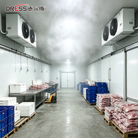 Unité de réfrigération commerciale pour chambre froide et congélateur avec unité de condensation et évaporateur de type unité de refroidissement