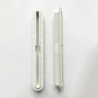 10.75 "boîte de feuille hydraulique noire/blanche Surf Longboard 1-Shot Fin Box Strong US Center Fin Box pour Single Fin