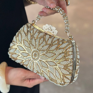 Nuevo Bolso de Noche Rígido con Diamantes para Mujer 2026, Bolsos de Lujo para Mujer, Bolso de Mano Tipo Clutch para Fiesta - Product Image 3