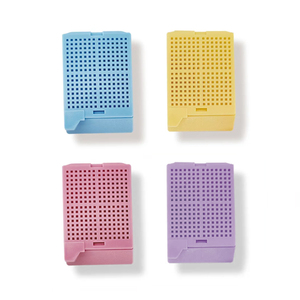 组织组织学实验室一次性工艺方孔45度不可拆卸包埋盒 - Product Image 1