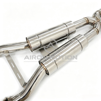 Système d'échappement Catback Airon pour Genesis G70 3.3T V6, échappement à soupapes, accessoires de performance automobile, en stock, prêt à être expédié