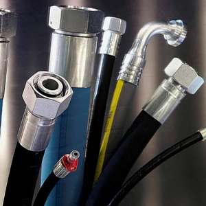 중국 도매 1/4 ''-2'' 유연한 실리콘 튜빙과 같은 고무 호스의 유압 고무 호스 에탄올 저항 연료 호스 높음 - Product Image 3