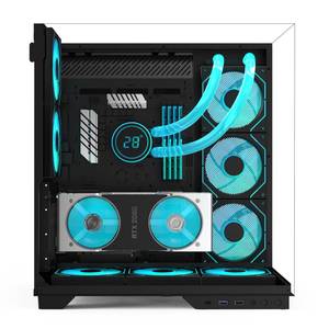 Caja de PC con Textura de Madera Stock V333, Venta al por Mayor, Kit Vertical para GPU y 2 Tiras ARGB, Soporte para Tarjeta VGA, Gaming V3 - Product Image 6