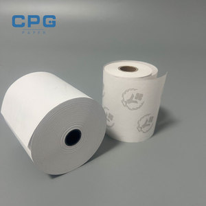 Wholesale Premium CPG Brand Cash Registers Receipt Tape 80x80mm BPA Free POS/ATM Heat-Sensitive Thermal <b>Paper</b> Roll-156 Jumbo ISO - Product Image 1