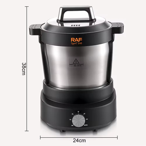 Hachoir à viande électrique 800W en acier inoxydable, capacité 6L, fonction de broyage, usage domestique - Product Image 3