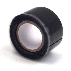 Ruban électrique en silicone noir de 3 m, épaisseur 0,5 mm, double face, étanche, pour la réparation de moteurs - Product Image 1