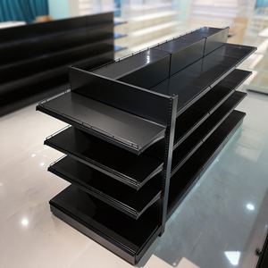 رف عرض تجاري للسوبر ماركت ذو وجهين من الفولاذ - Product Image 1