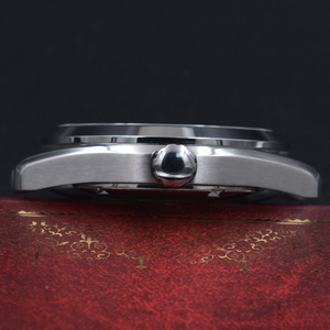 Montre mécanique <span class=keywords><strong>automatique</strong></span> en acier inoxydable, 41mm, argentée, compatible avec ETA 2836/2824 <span class=keywords><strong>Miyota</strong></span> 8205/8215 /<span class=keywords><strong>821A</strong></span> NH35 NH36 NH34 - Product Image 2