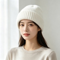 Bonnet en tricot torsadé doublé satin personnalisé, chaud et extensible pour l'hiver, plusieurs couleurs, logo personnalisé, pour femme, usage quotidien et extérieur