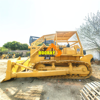 Bulldozer d'occasion d'origine japonaise, modèles D6D/D6G/D6R/D6M/D7H/D7G/D7R/D8R/D8H/D8K/D8N/D9N/D9R/D155A/D375A, moteur CAT, modèle 2016, 5 mètres cubes