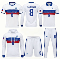 Maillots de football personnalisés OEM respirants sublimés, maillots d'équipe, vêtements de football, t-shirts de football, équipements de football personnalisés