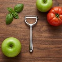 Keukenproduct Aardappel Fruit Groente Gereedschap Roestvrijstalen Schilmesje met Roestvrijstalen Lemmet