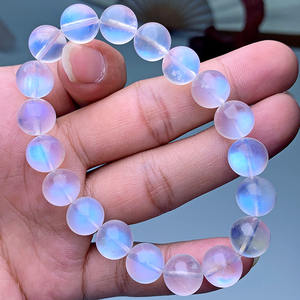 Natural azul <span class=keywords><strong>Moonstone</strong></span> Pulseira Noite Elf <span class=keywords><strong>Moonstone</strong></span> Cristal com forte transparência - Product Image 2