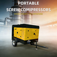 Compresseur d'air diesel portable à vis haute efficacité Nanxiang Top 191 kW 21 bars 460 CFM – Compresseur d'air diesel mobile de bonne qualité