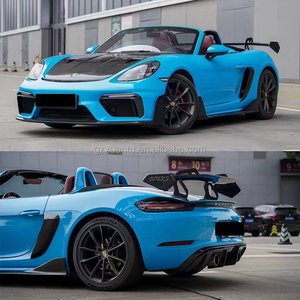 Aile de coffre arrière GT-4 aileron arrière en fibre de carbone de style RS pour Porsche <span class=keywords><strong>Cayman</strong></span> 718 981 <span class=keywords><strong>982</strong></span> 987 Boxster - Product Image 6