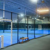 Usine Golden en Chine, certifiée ROSH REACH CE, gazon artificiel de haute performance, installation facile, construction de terrains de padel