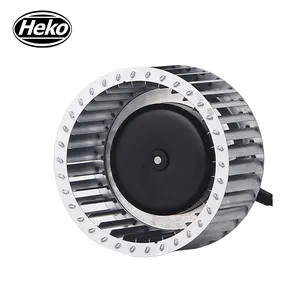 HEKO EC120mm Galvanized Metal Sheet Industrial Forward Curved centrifugal fans for rectangular ducts