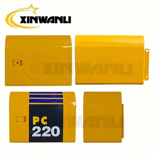 อะไหล่รถขุด PC200/210/220/230/240/270-7 ฝาครอบด้านข้างถังน้ำมันไฮดรอลิกสำหรับรถขุดโคมัตสึ 20Y-54-61131 20Y-54-61132 - Product Image 1