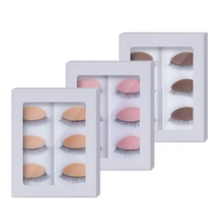 Vender Supply Lash Tools Cils Mannequin Head Remplacement Paupières Silicone Amovible Formation Paupières Pour Lash
