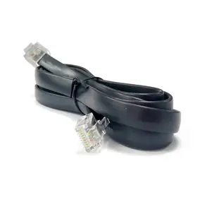 Hot Sale Phone Cord 6P4C RJ11 Telephone Extension Cord Cable For Fax Machines Modems