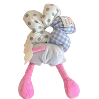 Nouveaux Chouchous pour Cheveux à la Mode Motif Dessin Animé pour Femmes, Mignons avec Fleurs 3D, Bandeaux et Accessoires de Tête Style Fête