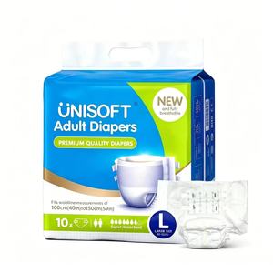 Muestras Gratis de Pañales Desechables para Adultos Unisoft, Impresos, Suaves, Transpirables, Súper Gruesos, de Alta Absorción, de Algodón, para Personas Mayores - Product Image 1