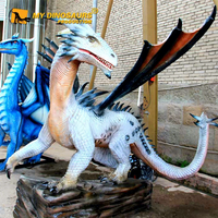 Mon dragon animatronique volant robotisé Dino AW002 pour décoration de parc extérieur à vendre