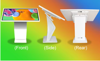 Écran tactile LED interactif numérique Android de 55 pouces sur pied, taille personnalisée, pour intérieur, affichage numérique, IP65, compatible SDK, pour centre commercial