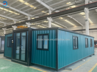 Usine de conteneurs Skyacross, maison conteneur extensible à double aile sur mesure |   Maison modulaire préfabriquée avec salle de bain et cuisine