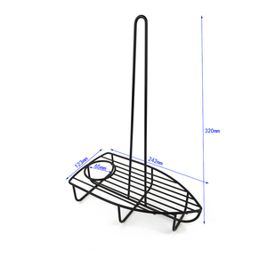 Panier à <span class=keywords><strong>pain</strong></span> à donuts en forme de bateau, avec support à sauce, noir, de livraison gratuite, vente en gros - Product Image 5