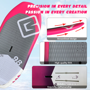 High-Performance 78L Carbon Fiber Surfboard Custom Logo MB Board Technology Engineer Foil Hydrofoil Kitesurfing Kit Bag J - Product Image 5