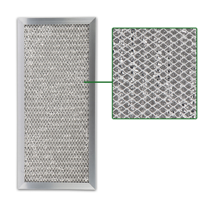 Pièces de hotte de cuisine : Filtre à graisse en maille d'aluminium lavable, filtre à air - Product Image 2